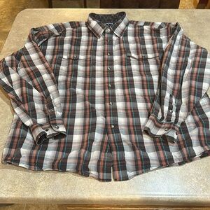 Men’s snap up panhandle brand shirt, size XL